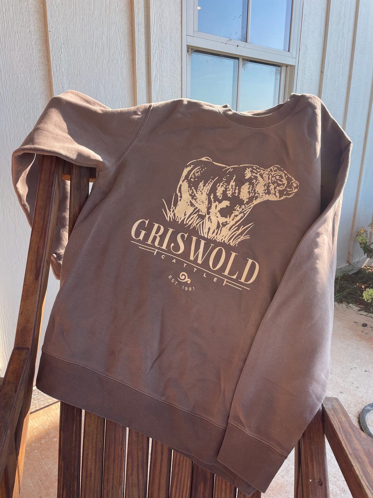 Crew Neck Bull Sweatshirt