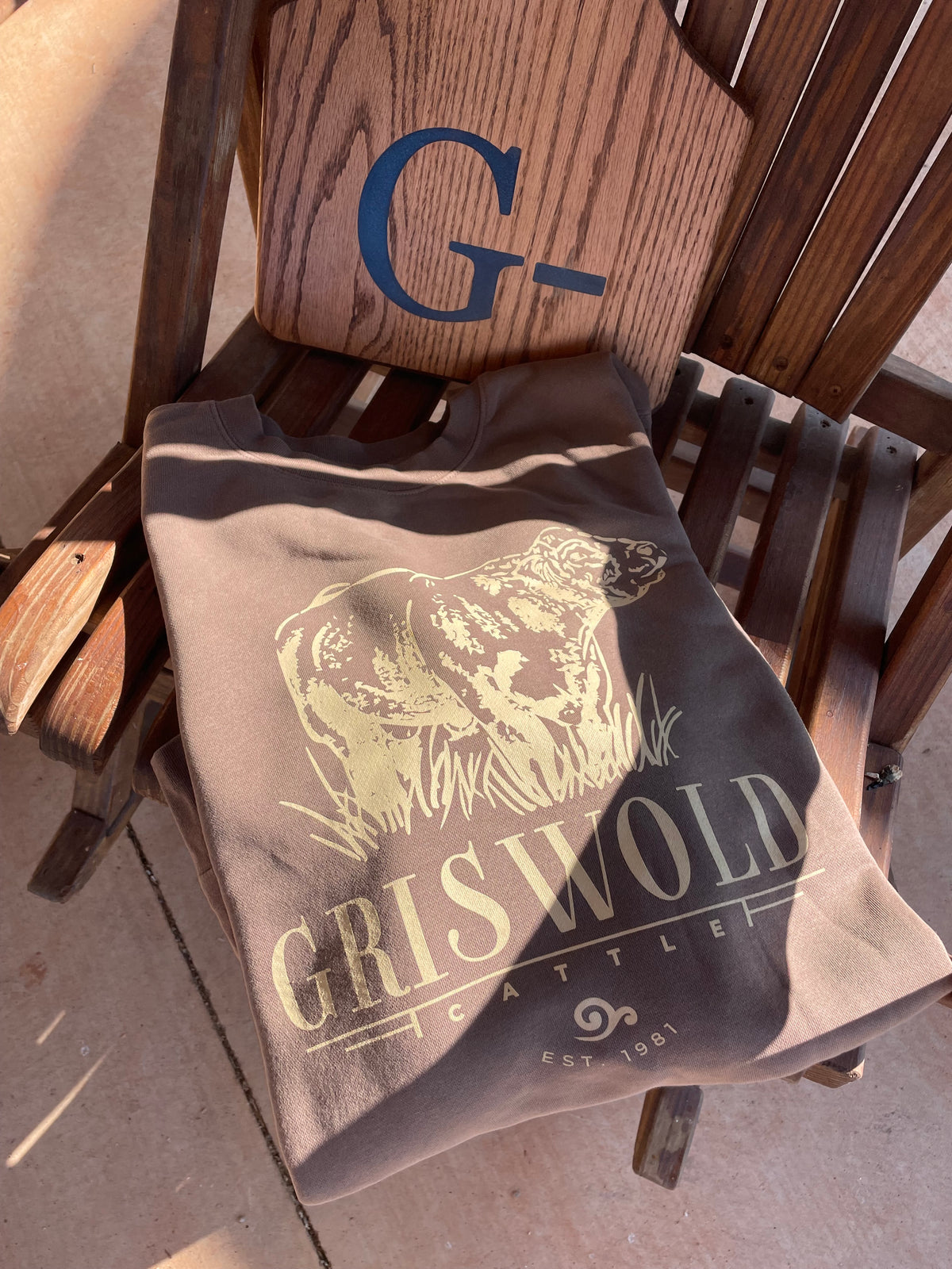 Crew Neck Bull Sweatshirt