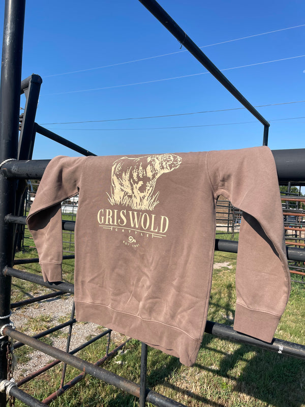 Crew Neck Bull Sweatshirt