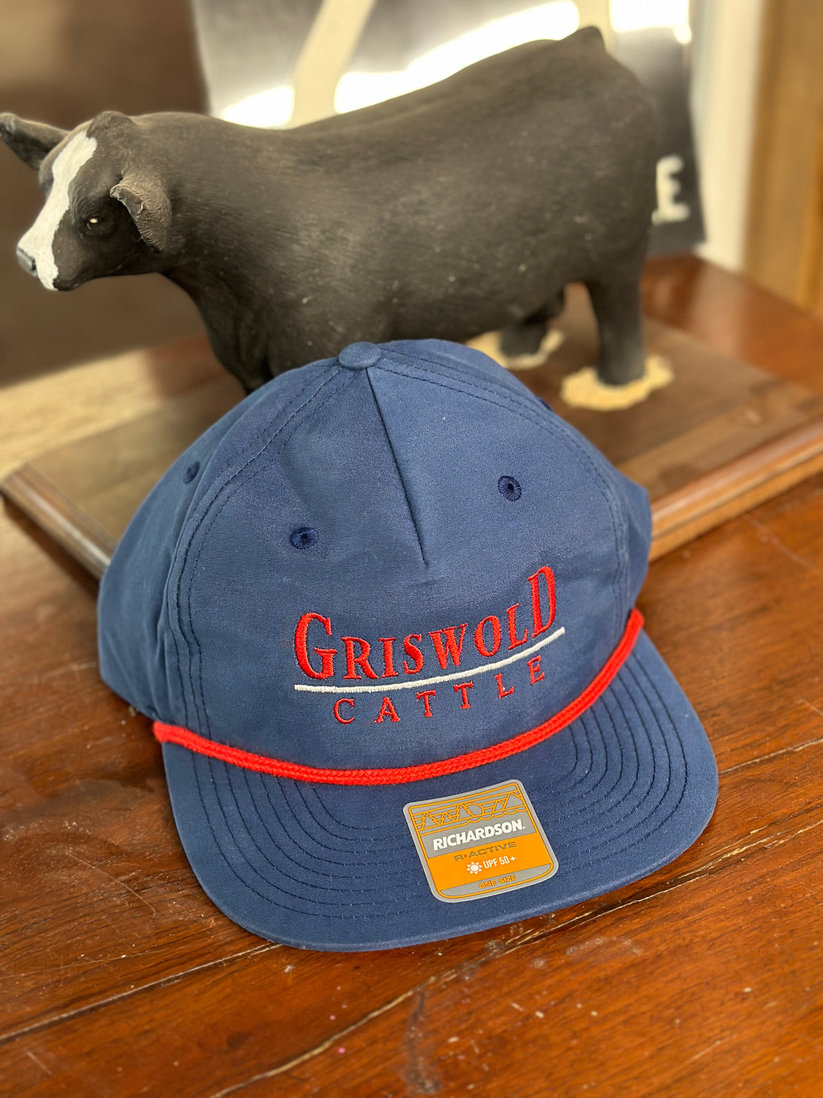 Navy Blue with Red Griswold Cattle Richardson Outdoor