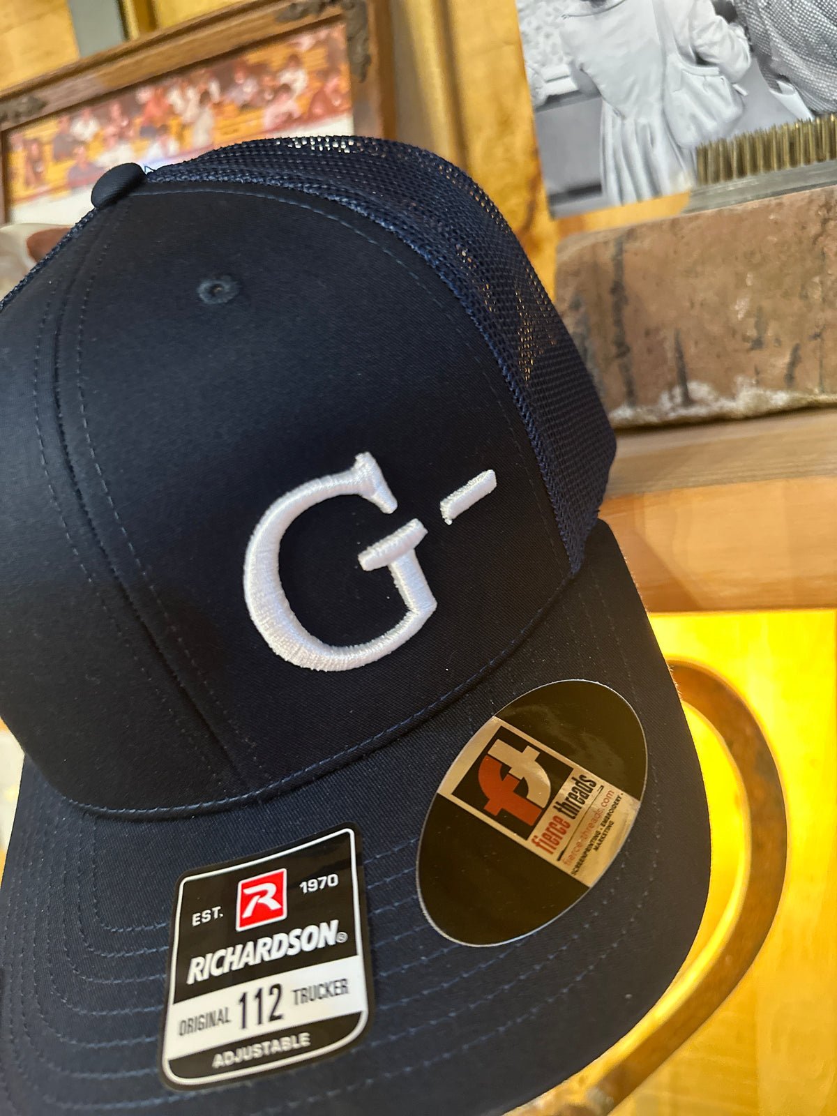 All Navy Blue 112 with White G-