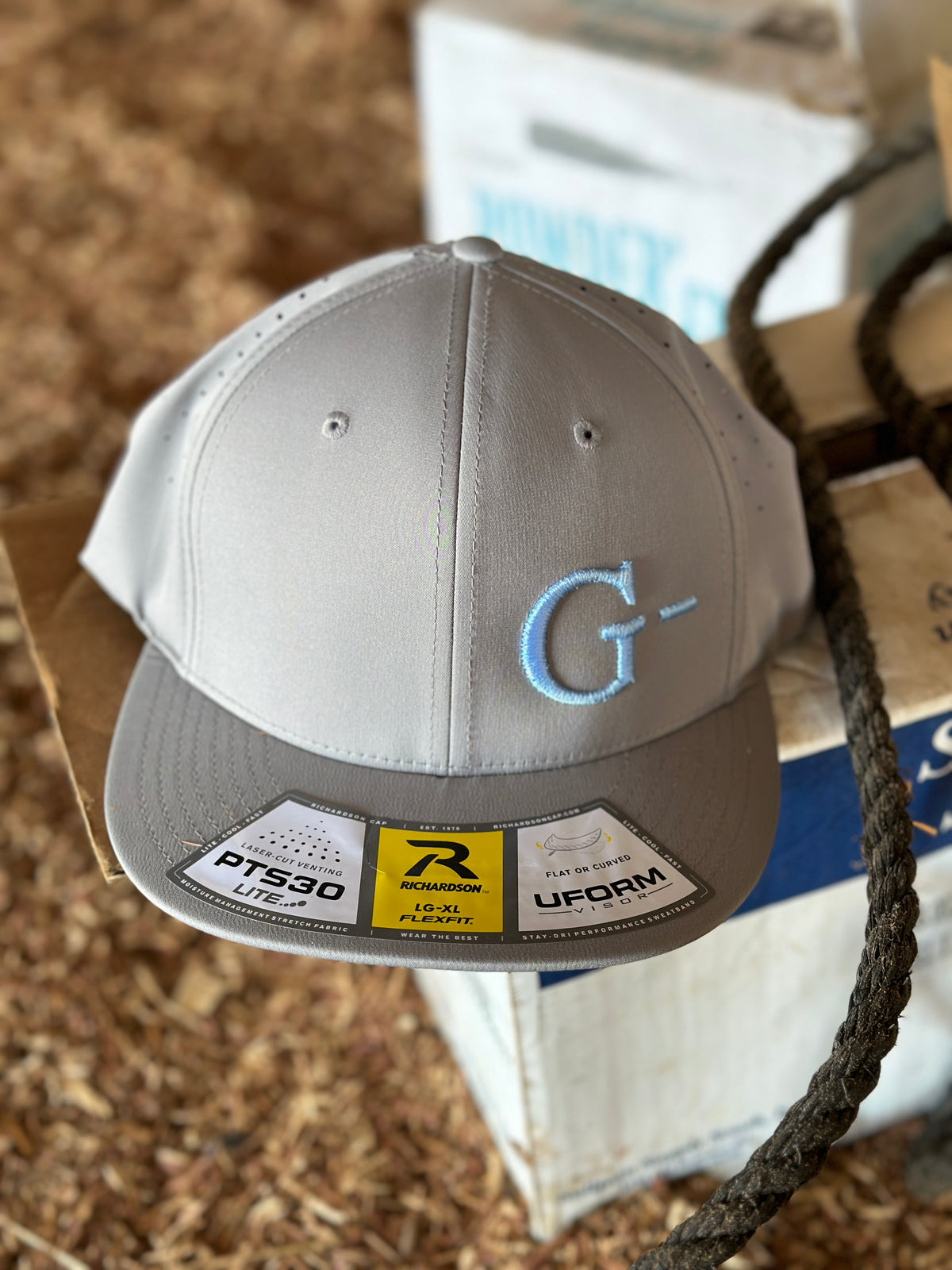 Grey with Light Blue  G- PTS30