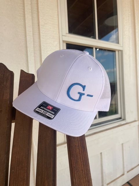 Blue On White G- 112