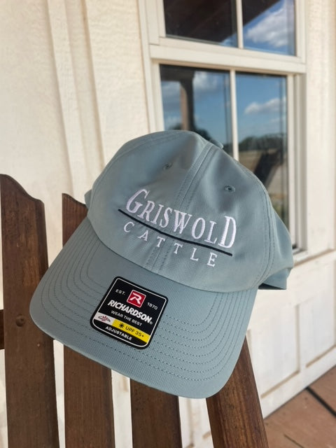 White On Faded Teal Griswold 220