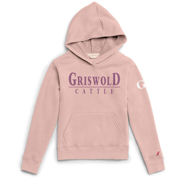 Griswold Cattle Hoody ADULT- Pink